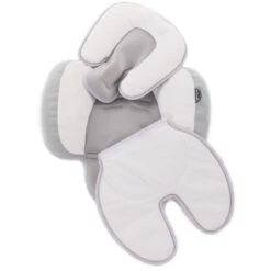 Bo Jungle B-Snooze Wit/Grijs 3-in-1 Universeel Kussen B180500 -Kleintje Wereld bo jungle b snooze witgrijs 3 in 1 universeel kussen b180500 6 1