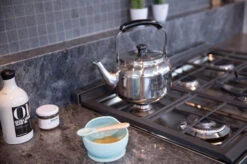 Bo Jungle B-Suction Bowl Blauw Kommetje Met Lepel B500610 -Kleintje Wereld bo jungle b suction bowl blauw kommetje met lepel b500610 5