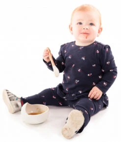 Bo Jungle B-Suction Bowl Grijs Kommetje Met Lepel B500600 -Kleintje Wereld bo jungle b suction bowl grijs kommetje met lepel b500600 3