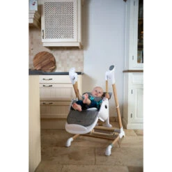 Bo Jungle B-Swinging Pure White Kinderstoel En Babyswing B720110 -Kleintje Wereld bo jungle b swinging pure white kinderstoel en babyswing b720110 24