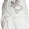 Bo Jungle Baby Wrap White Large Wikkeldeken B170410 -Kleintje Wereld bo jungle baby wrap white large wikkeldeken b170410