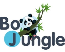 Bo Jungle B-Drinking Blauw Biologische Drinkbeker B552020 -Kleintje Wereld bo jungle logo 1 7