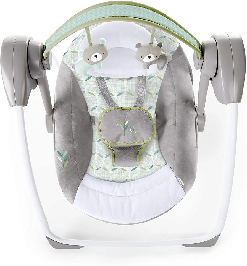 Bright Starts Ingenuity Comfort2Go Portable Swing Kendrick Babyschommel K11442 - Afbeelding 3