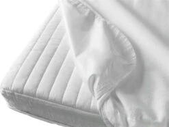 Briljant Molton Waterdicht 70x140 Juniorbed Hoeslaken/Matrasbeschermer -Kleintje Wereld briljant molton ledikant hoeslaken matrasbeschermer 1