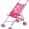 Cangaroo Roze Poppenbuggy S9302 -Kleintje Wereld buggy cangaroo roze