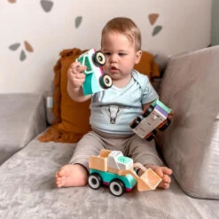 Playgro Build And Drive Mix N Match 3 Stuks Voertuigen P4088176 -Kleintje Wereld build and drive mix n match vehicles 11