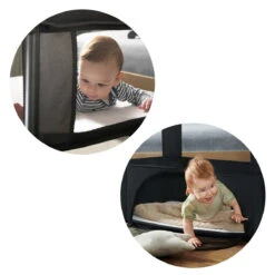 Kinderkraft Cami Black 3-in-1 Campingbed KLCAMI00BLK0000 -Kleintje Wereld cami sfeer 3 1