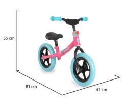 Cangaroo 2B Balance Pink Loopfiets 109563 -Kleintje Wereld cangaroo 2b balance pink loopfiets 109563 5