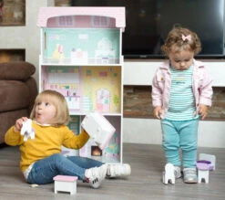 Cangaroo Anna Houten Poppenhuis 4121 -Kleintje Wereld cangaroo anna houten poppenhuis 4121 4