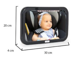 Cangaroo Autospiegel Met LED Licht 109396 -Kleintje Wereld cangaroo autospiegel met led licht 109396 9