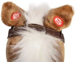 Cangaroo Chipper Dark Brown Hobbelpaard WJ-001 8 Cangaroo Chipper Dark Brown Hobbelpaard WJ-001 -Kleintje Wereld cangaroo chipper dark brown hobbelpaard 3