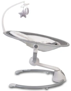 Cangaroo Cloud Grey Stars Swing Elektrische Babyschommel 48123 -Kleintje Wereld cangaroo cloud grey stars swing elektrische babyschommel 48123 6