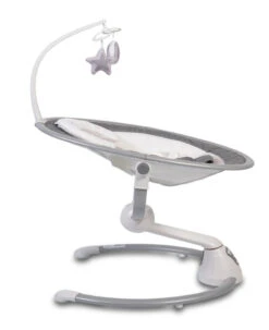 Cangaroo Cloud Grey Swing Elektrische Babyschommel 48062 -Kleintje Wereld cangaroo cloudy schommel3