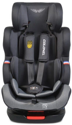 Cangaroo Colonel Dark Grey SPS Isofix 0-36 Kg Autostoel 0212 -Kleintje Wereld cangaroo colonel light grey 0 36 kg autostoel 0205 11 1