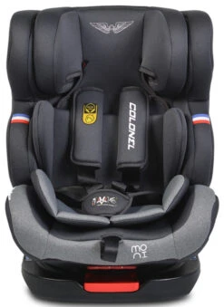 Cangaroo Colonel Light Grey SPS 0-36 Kg Autostoel 0205 -Kleintje Wereld cangaroo colonel light grey 0 36 kg autostoel 0205 2