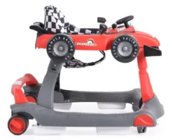 Cangaroo Daytonna Rood Loopstoel 109181 -Kleintje Wereld cangaroo daytonna rood loopwagen 109181 5