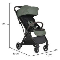 Cangaroo Easy Fold Green Wandelwagen 109577 -Kleintje Wereld cangaroo easy fold green wandelwagen 109577 11