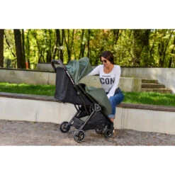 Cangaroo Easy Fold Green Wandelwagen 109577 -Kleintje Wereld cangaroo easy fold green wandelwagen 109577 13