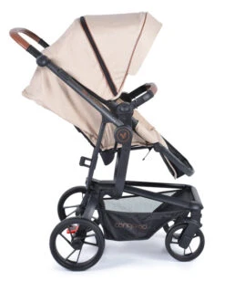 Cangaroo Ellada Beige 3-in-1 Combi Kinderwagen Incl. Autostoel -Kleintje Wereld cangaroo ellada beige 3 in 1 kinderwagen incl. autostoel 11