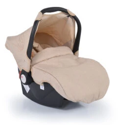 Cangaroo Ellada Beige 3-in-1 Combi Kinderwagen Incl. Autostoel -Kleintje Wereld cangaroo ellada beige 3 in 1 kinderwagen incl. autostoel 13