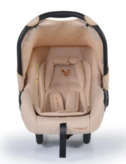 Cangaroo Ellada Beige 3-in-1 Combi Kinderwagen Incl. Autostoel -Kleintje Wereld cangaroo ellada beige 3 in 1 kinderwagen incl. autostoel 14