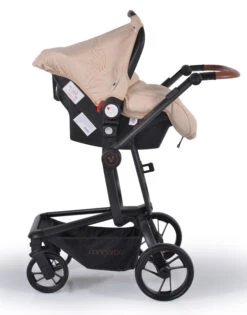 Cangaroo Ellada Beige 3-in-1 Combi Kinderwagen Incl. Autostoel -Kleintje Wereld cangaroo ellada beige 3 in 1 kinderwagen incl. autostoel 16