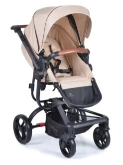 Cangaroo Ellada Beige 3-in-1 Combi Kinderwagen Incl. Autostoel -Kleintje Wereld cangaroo ellada beige 3 in 1 kinderwagen incl. autostoel 6