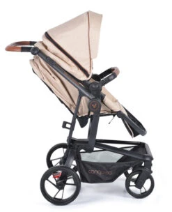 Cangaroo Ellada Beige 3-in-1 Combi Kinderwagen Incl. Autostoel -Kleintje Wereld cangaroo ellada beige 3 in 1 kinderwagen incl. autostoel 8