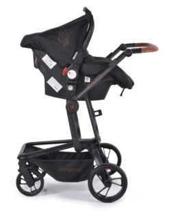 Cangaroo Ellada Black 3-in-1 Combi Kinderwagen Incl. Autostoel -Kleintje Wereld cangaroo ellada black 3 in 1 kinderwagen incl. autostoel 16