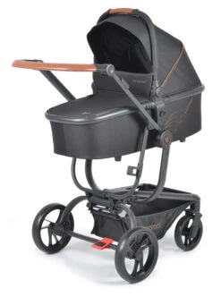 Cangaroo Ellada Black 3-in-1 Combi Kinderwagen Incl. Autostoel -Kleintje Wereld cangaroo ellada black 3 in 1 kinderwagen incl. autostoel 3
