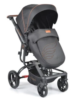Cangaroo Ellada Black 3-in-1 Combi Kinderwagen Incl. Autostoel -Kleintje Wereld cangaroo ellada black 3 in 1 kinderwagen incl. autostoel 5