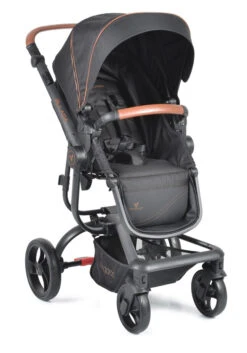 Cangaroo Ellada Black 3-in-1 Combi Kinderwagen Incl. Autostoel -Kleintje Wereld cangaroo ellada black 3 in 1 kinderwagen incl. autostoel 6