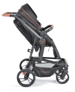 Cangaroo Ellada Black 3-in-1 Combi Kinderwagen Incl. Autostoel -Kleintje Wereld cangaroo ellada black 3 in 1 kinderwagen incl. autostoel 7 1