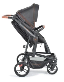 Cangaroo Ellada Black 3-in-1 Combi Kinderwagen Incl. Autostoel -Kleintje Wereld cangaroo ellada black 3 in 1 kinderwagen incl. autostoel 8