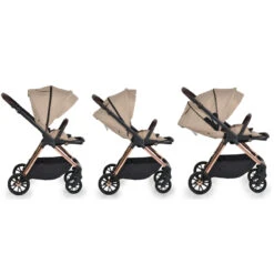Cangaroo Empire Beige 3-in-1 Kinderwagen Incl. Autostoel -Kleintje Wereld cangaroo empire beige 3 in 1 kinderwagen incl. autostoel 12