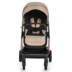 Cangaroo Empire Beige 3-in-1 Kinderwagen Incl. Autostoel -Kleintje Wereld cangaroo empire beige 3 in 1 kinderwagen incl. autostoel 14