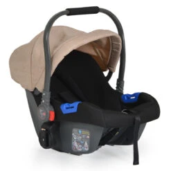 Cangaroo Empire Beige 3-in-1 Kinderwagen Incl. Autostoel -Kleintje Wereld cangaroo empire beige 3 in 1 kinderwagen incl. autostoel 16