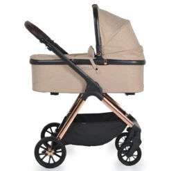 Cangaroo Empire Beige 3-in-1 Kinderwagen Incl. Autostoel -Kleintje Wereld cangaroo empire beige 3 in 1 kinderwagen incl. autostoel 3