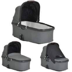 Cangaroo Empire Dark Grey 3-in-1 Kinderwagen Incl. Autostoel -Kleintje Wereld cangaroo empire dark grey 3 in 1 kinderwagen incl. autostoel 6