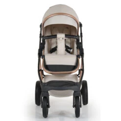 Cangaroo Florence Beige 3-in-1 Kinderwagen Incl. Autostoel 109994 -Kleintje Wereld cangaroo florence beige 3 in 1 kinderwagen incl. autostoel 109994 14