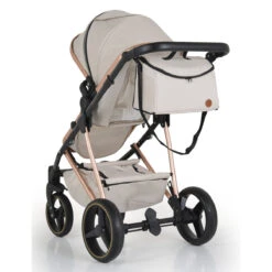 Cangaroo Florence Beige 3-in-1 Kinderwagen Incl. Autostoel 109994 -Kleintje Wereld cangaroo florence beige 3 in 1 kinderwagen incl. autostoel 109994 17