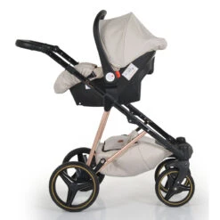 Cangaroo Florence Beige 3-in-1 Kinderwagen Incl. Autostoel 109994 -Kleintje Wereld cangaroo florence beige 3 in 1 kinderwagen incl. autostoel 109994 19