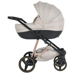 Cangaroo Florence Beige 3-in-1 Kinderwagen Incl. Autostoel 109994 -Kleintje Wereld cangaroo florence beige 3 in 1 kinderwagen incl. autostoel 109994 2