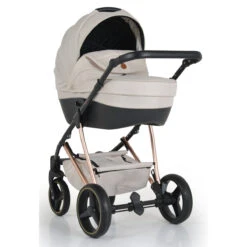 Cangaroo Florence Beige 3-in-1 Kinderwagen Incl. Autostoel 109994 -Kleintje Wereld cangaroo florence beige 3 in 1 kinderwagen incl. autostoel 109994 4