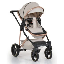Cangaroo Florence Beige 3-in-1 Kinderwagen Incl. Autostoel 109994 -Kleintje Wereld cangaroo florence beige 3 in 1 kinderwagen incl. autostoel 109994 7