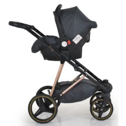 Cangaroo Florence Black 3-in-1 Kinderwagen Incl. Autostoel 109997 -Kleintje Wereld cangaroo florence black 3 in 1 kinderwagen incl. autostoel 109997 19
