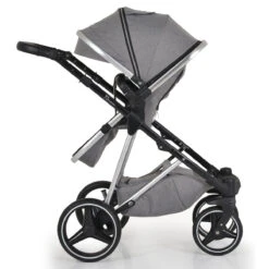 Cangaroo Florence Grey 3-in-1 Kinderwagen Incl. Autostoel 109996 -Kleintje Wereld cangaroo florence grey 3 in 1 kinderwagen incl. autostoel 109996 12