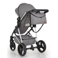 Cangaroo Florence Grey 3-in-1 Kinderwagen Incl. Autostoel 109996 -Kleintje Wereld cangaroo florence grey 3 in 1 kinderwagen incl. autostoel 109996 17