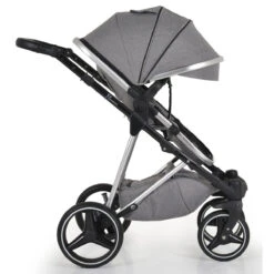 Cangaroo Florence Grey 3-in-1 Kinderwagen Incl. Autostoel 109996 -Kleintje Wereld cangaroo florence grey 3 in 1 kinderwagen incl. autostoel 109996 9