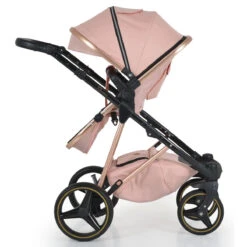 Cangaroo Florence Pink 3-in-1 Kinderwagen Incl. Autostoel 109995 -Kleintje Wereld cangaroo florence pink 3 in 1 kinderwagen incl. autostoel 109995 12